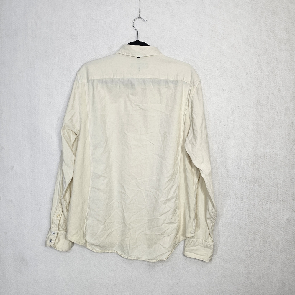 Rag & Bone Cream Fit 2 Tomlin Slim Button Front S… - image 3
